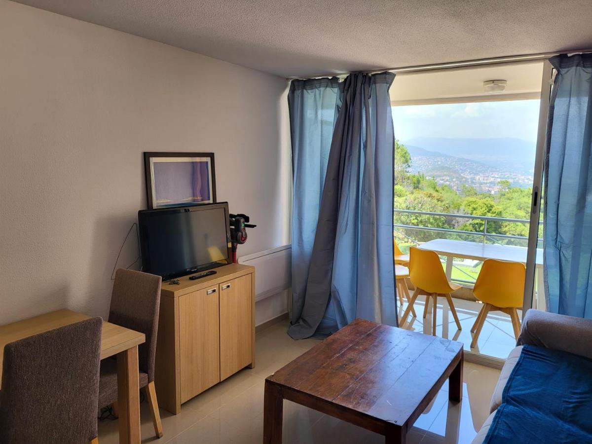 Vue Mer Et Esterel Sur La Baie De Cannes Theoule-sur-Mer Luaran gambar
